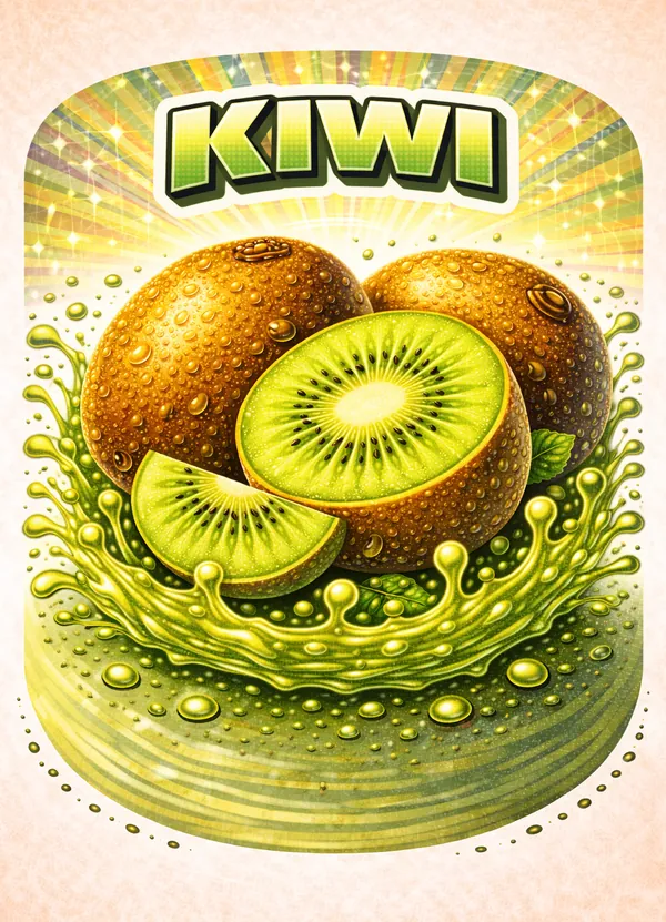 Bulk kiwi ingredient formats: concentrate, puree, powder, frozen